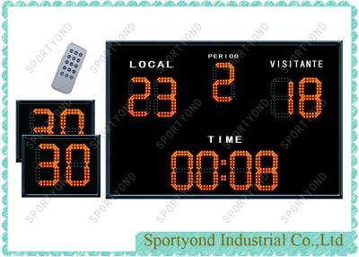 China Electronic Digital Water Polo Scoreboard And Shot Clock With Wireless Controller for sale