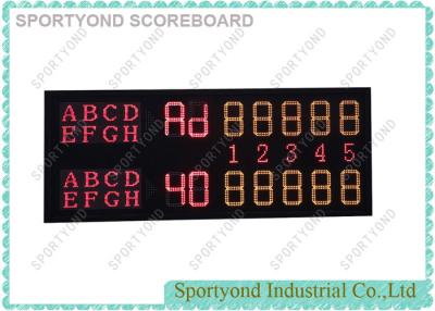 China Sport Courts Electronic Tennis Scoreboard With LED Player Name for sale