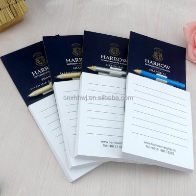 China Self Adhesive Magnetic Notepad Shopping List Pad with Pen for sale