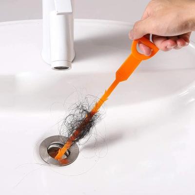 China Kitchen Sink Hook Sewer Spring Hose Hair Removal Tool Sink Tool Bathroom Viable Cleaning Dredge Cleaning Accessories for sale