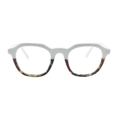 China Optical Frame New Arrival Blue Light Blocking Handmade Computer Glasses Acetate Eyeglasses Sights for sale