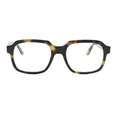 China High Quality Optical Frame Spring Hinge Blue Light Anti Blocking Men's Acetate Optical Glasses Frames for sale