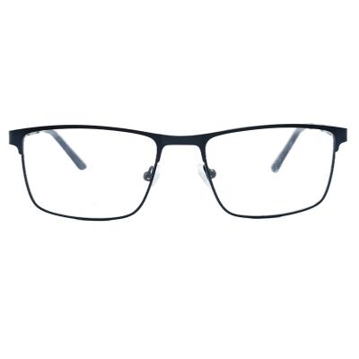 China High Quality Classic Men's Optical Frame China Rectangle Metal Optical Frames Manufacturer for sale