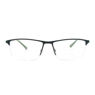 China Retro Vintage Classic Optical Frame Bluelight Radiation Anti Blocking Men Women Metal Optical Eyeglasses for sale