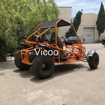 China New arrive gas 2 seats adult sandbeach 200cc go kart 19*7-8 / 18*9.5-8 buggy with alloy wheel for sale