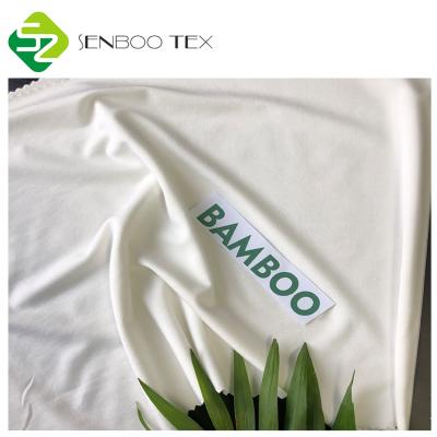 China Anti-Bacteria OEKO Certified Ethically Bamboo Stretch Terry For Hoodies French Cotton 6% Spandex Fabric 66% 28% Sweatshirt for sale