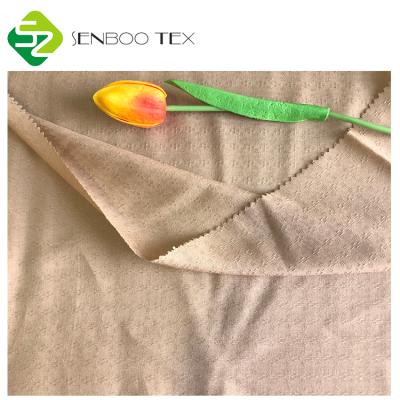 China Natural Dye 60S*60S,90*88 Density Woven Jacquard 100% Rayon Dobby Anti-bacteria Smooth Bamboo Fabric For Lady's Blouse/Shirt for sale