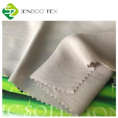 China Anti-bacteria Green Fiber 60S 100% Silky Viscous Bamboo Fabric Fabric Manufacturers 60x60,90x88 Density Voile Fabric for sale