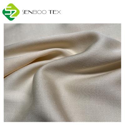 China Anti-bacteria 103gsm silky satin 100% bamboo fabric in natural colors for sleepwear and sleep mask for sale