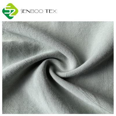 China 130 GSM Durable Fabric Color Garment Soft Linen Fabric Used For T-shirt for sale