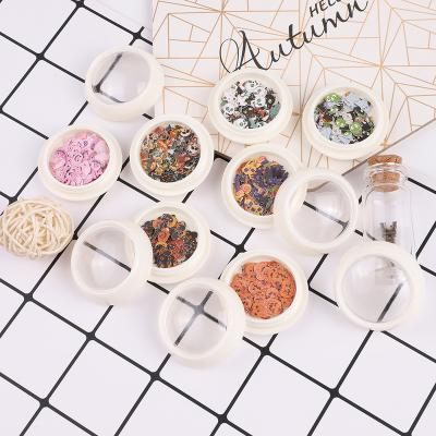 China Halloween Skull Nail Charm Wooden Pulp Cat Pumpkin 3D Nail Sticker Decoration Plastic Nail Accessories for sale