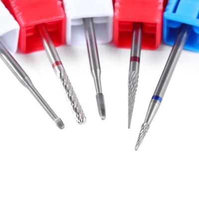 China Diamond Milling Cutters For Manicure Nail Drill Machine Apparatus For Electric Pedicure Ccw33 Manicure Cuticle Clean Bit Machine Accessory for sale