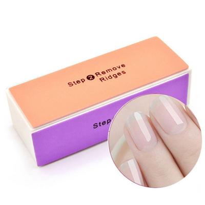 China Sponge 4 Steps Nail Buffer File Grinding Sanding Buffing Block Buffing Colorful Nail Art Design Tools 4.7 Nail File Pedicure Care for sale