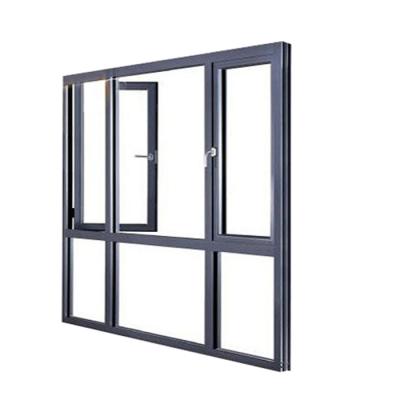 China Double Swing Thermal Break Glazed Hinge For Aluminum Casement Window Shandong Orient for sale