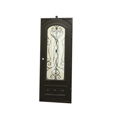 China Modern Customize Wrought Door Iron Security Gate Cheap Simple Design for sale