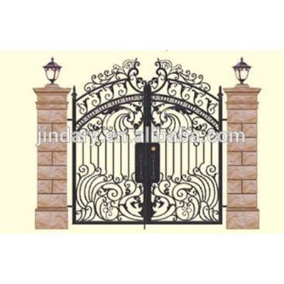 China European Modern Style Home Main Wrought Iron Door Designs for sale