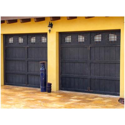 China Modern Custom Size Modern Wrought Iron Garage Doors Made In China for sale