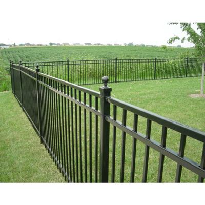 China Farm Use Wrought Iron Fence Panels Cheap Wholesale Price Easily Assembled for sale