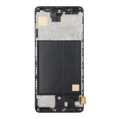 China Original High Quality Mobile Phone LCD Touch Screen Replacement Assembly With Frame For Samsung Galaxy A7 LCD Screen A51 for sale