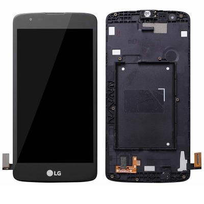 China Phone Screen Replacement For LG K8 K350 K350N K350E K350DS 5inch LCD Display Touch Screen Digitizer Assembly With Frame K8 2016 K350 K350N K350E K350DS for sale