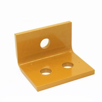 China Wisely Used Sheet Parts Fabrication Laser Cutting Service Metal Bending Paint Metal With OEM Service Yellow Aluminum Stamping Machine NC; SHG for sale