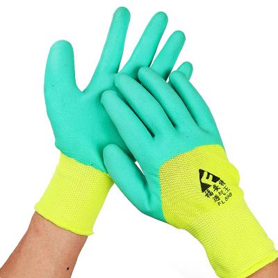 China Customized Anti-smash Logo Knitted Polyester Nylon Wholesale Anti-smash High Quality Knitted Polyester Nylon Wholesale Hand Garden Hand Garden Work Safety Gloves for sale