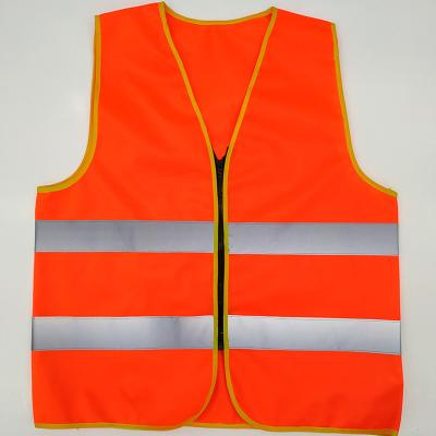 China Reflective In Vest Construction Safety Safety Running Reflective Vest Work Reflective Clothing With Pockets for sale