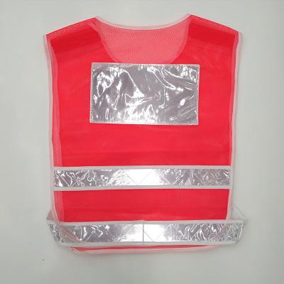 China Vis Safety Reflective Vest Security Reflective High Build Vest Reflective Workwear With Logo for sale