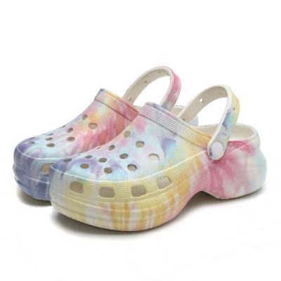 China Hot Selling Waterproof Height Increasing Quick Drying EVA Clog Shoes Light Drying EVA Garden Clogs Beach Shoes for sale