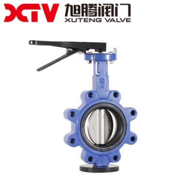 Китай EPDM/PTFE Soft Seal Flange Connection Butterfly Valve для среднего рабочего давления продается