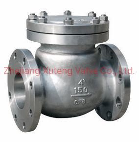 China ANSI 150lb Flanged Check Valve voor temperatuur C DN 15-600 Industriële prestaties Te koop