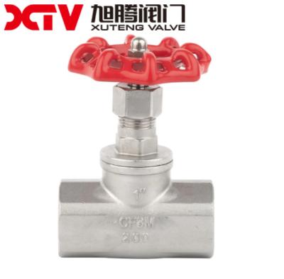 Chine 1500wog NPT Fin SS304 soupape globe pour système de pompe Garantie de remboursement de 30 jours à vendre