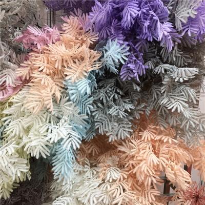 China Natural touch plastic artificial soft frost / D1161 new eco-friendly high simulation of fog flower for wedding decoration for sale