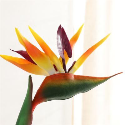 China K-1081 Eco-friendly Hot Sale 80cm Artificial Bird Of Paradise Flower For Home Wedding Decoration for sale