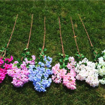 China Wedding Decoration F-1168 Artificial Hanging Flowers Wisteria Lagerstroemia Crapemyrtle Flower for sale