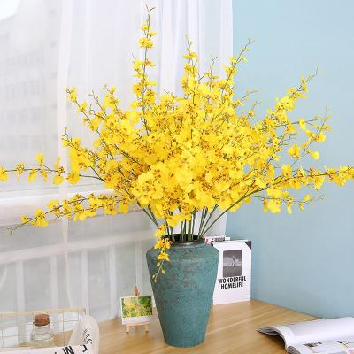 China High Quality Custom Home Decor Home Decoration Phalaenopsis Orchid Artificial Flower W-1069 for sale