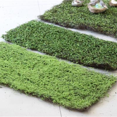 China Wedding Decoration F-3309 Turf Grass Carpet Artificial Green Grass Wall Backdrop Decoration for sale