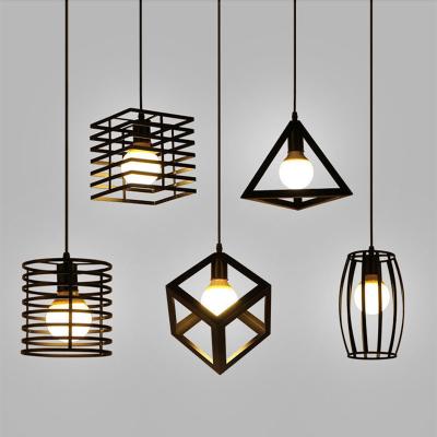 China Modern Small Chandelier Light Fixture Modern Flush Mount Ceiling Pendant Lamp Iron Hanging Light For Dining Room IN for sale