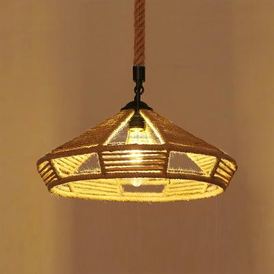 China Chandelier Contemporary Modern Classic Pendant Lights for Dining Room Loft Restaurant Vintage Metal Long Hanging Chandeliers with Rope RP0106 for sale