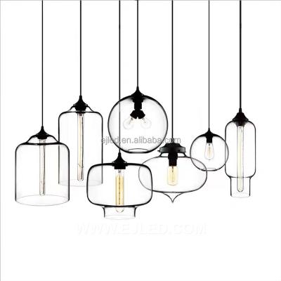 China Contemporary Zhongshan Mirrored Pendant Lamp 1-Light Vintage MCM Style Sphere Glass Shade Chandelier Ceiling Fixture For Room GL0044 for sale