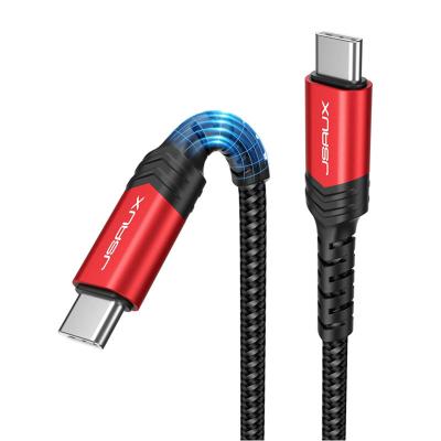 China Video Game Player JSAUX USB C Nylon Braided Type C USB C 4K@60Hz Monitor Video Cable 5A Cable Compatible With Notebook Mobile Phone for sale