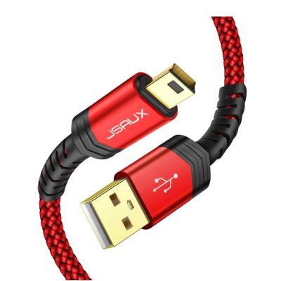 China MP3/MP4 Player JSAUX USB 2.0 A To B Mini Cable Charging Cord Compatible With Ti-84 Plus CE Graphing Calculators for sale