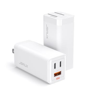 China 2021 Portable JSAUX Palladium USB-A Charger Type-c USA JP Plug 65w Mini Fast Charger for sale