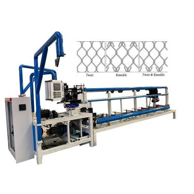 China Hotels Diamond Wire Mesh Fence Wire Fence Making Machine for sale