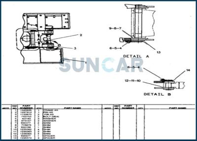 China CA7X2753 7X-2753 7X2753 Blade Lift Cylinder Seal Kit In China For Industrial USE FITS C-A-T 12G 130G 140G 160G | for sale