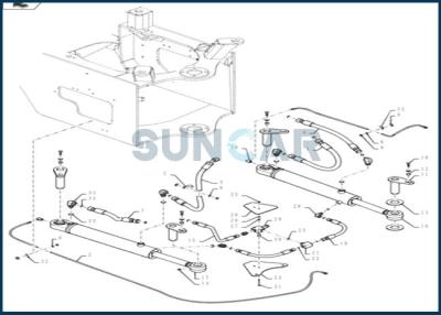 China 84402182 CNH Hydraulic Cylinder Seal Kits for CNH 1121F 1121G for sale