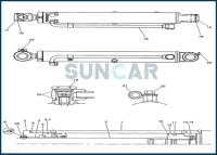 China Rollsiegel-Reparatur-Kit For Excavators-FALL CX31 CX36 des Eimer-PW01V00046R300 zu verkaufen