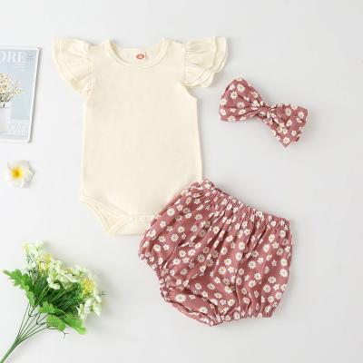 China Factory Directly Breathable Wholesale Baby Clothes Newborn Baby Girls Newborn Clothes for sale