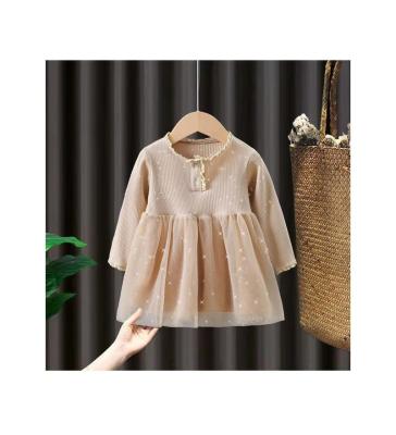 China High Quality 100% Fashionable Baby Girl Cute Skirt New Arrival Cotton Long Sleeve Clothes for sale