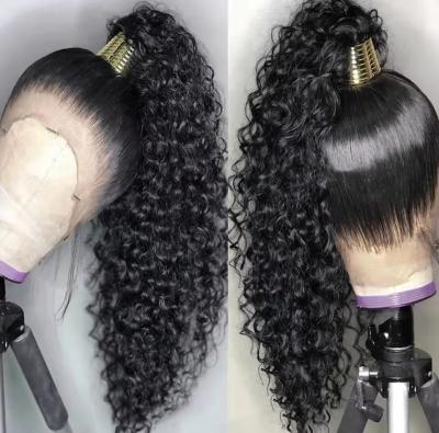 China Water Transparent Human Hair Water Wave Lace Front Wigs 100% Virgin Hair Wigs Suppliers China Custom 13x4 Brazilian Wave Frontal Wholesale » for sale